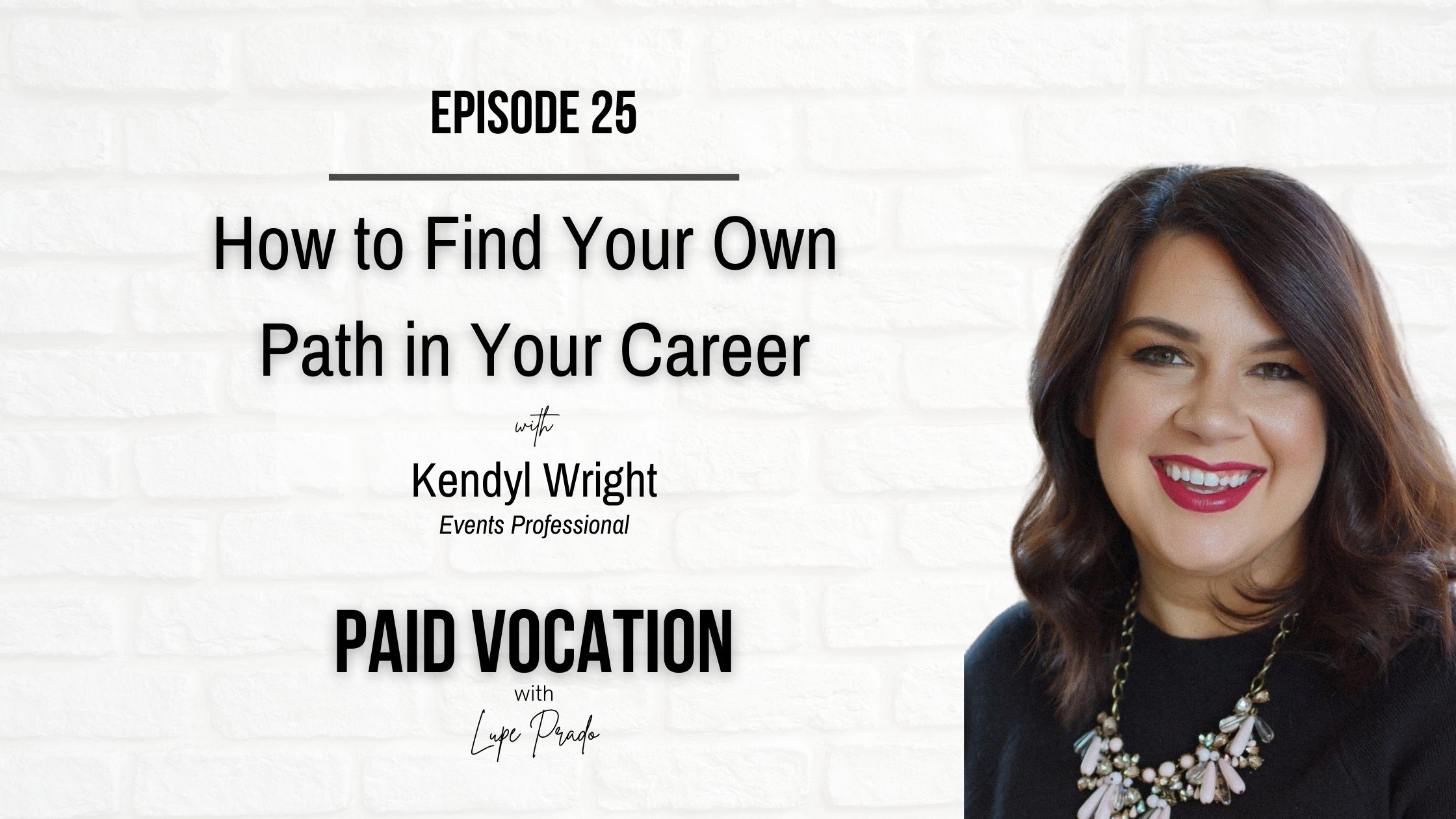 How to Find Your Own Path In Your Career | Kendyl Wright