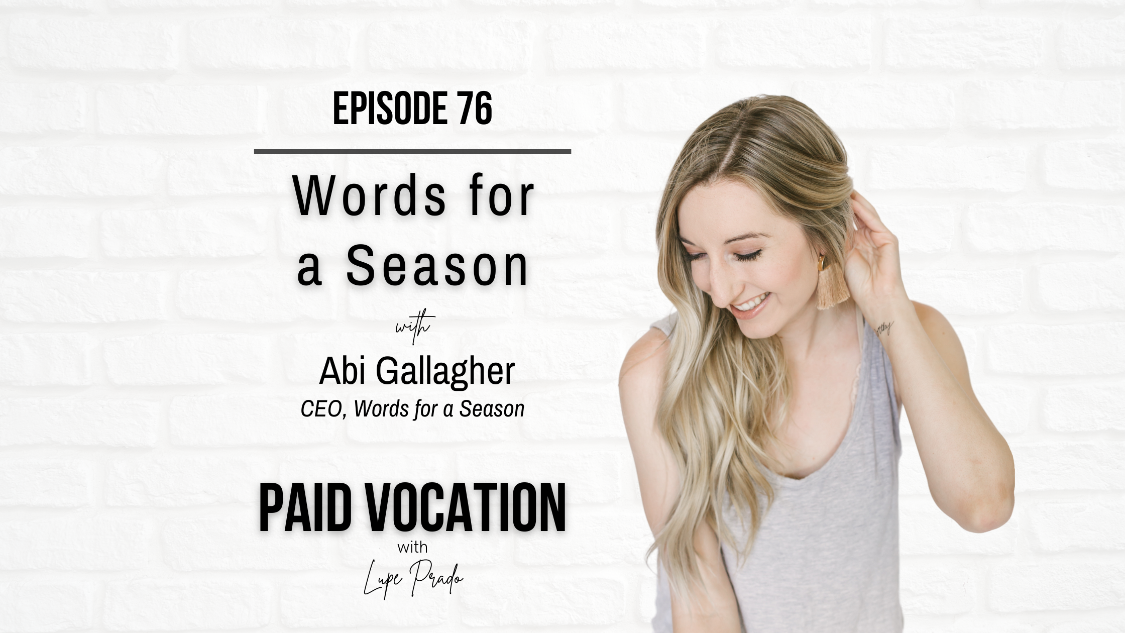 Words for a Season with Abi Gallaghe